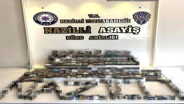 Büfeden çaldığı sigara ve paralar ile yakalandı