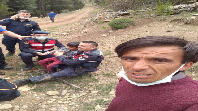 Burdurda kaybolan işitme ve konuşma engelli küçük Kerim bulundu