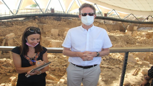 Büyükelçi Meyer-Landrut Göbeklitepeyi ziyaret etti