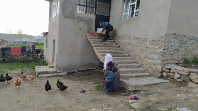 Çaldıran Belediyesinde bin 500 aileye Ramazan desteği