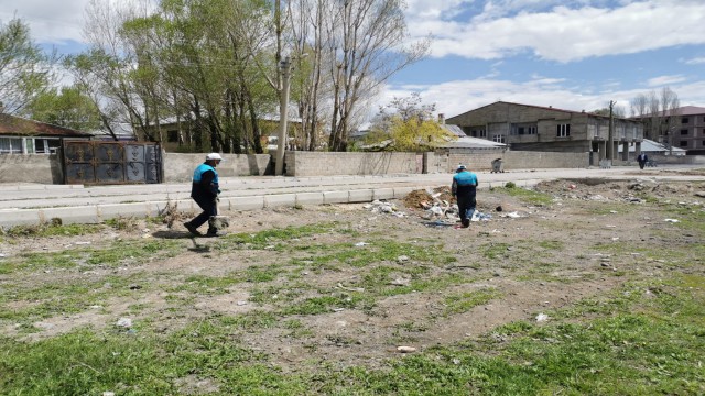 Çaldıran Belediyesinden temizlik seferberliği