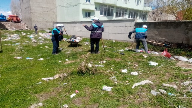 Çaldıran Belediyesinden temizlik seferberliği