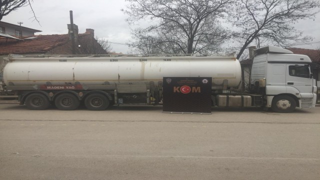 Çankırıda 28 bin litre kaçak akaryakıta el konuldu