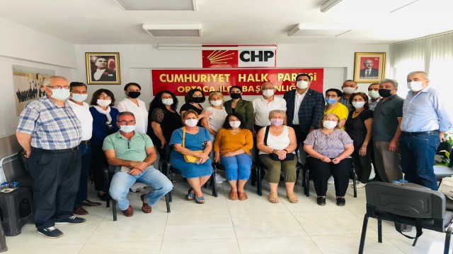 CHP heyeti, Ortacada partililerle buluştu