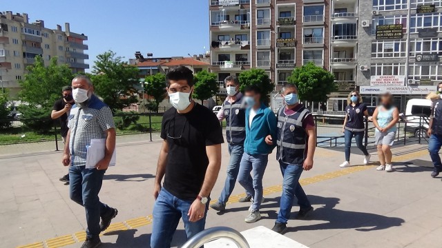 Cinayet şüphelisi ve arkadaşı adliyeye sevk edildi