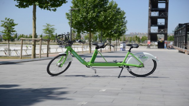 ÇORBİSe tandem bisiklet eklendi, elektrikli scooter yolda
