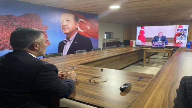 Cumhurbaşkanı Erdoğanın da katıldığı video konferans toplantısında yer aldı
