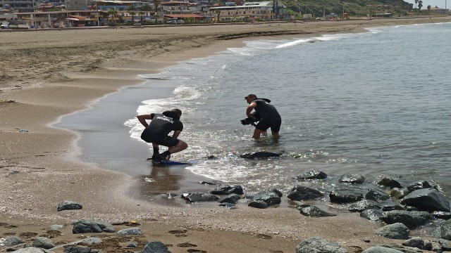 Denizde boğuldu sanıldı, balık avlarken yakalandı
