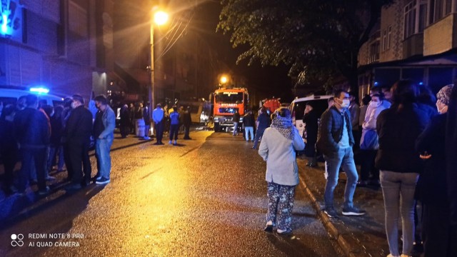 Devrekte ev yangını: 1 kişi dumandan etkilendi