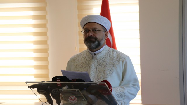 Diyanet İşleri Başkanı Erbaş: “İslam ümmeti tek yürek olarak her daim Kudüsü savunacaktır”