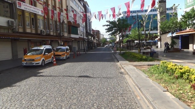 Diyarbakırda tam kapanma sessizliği