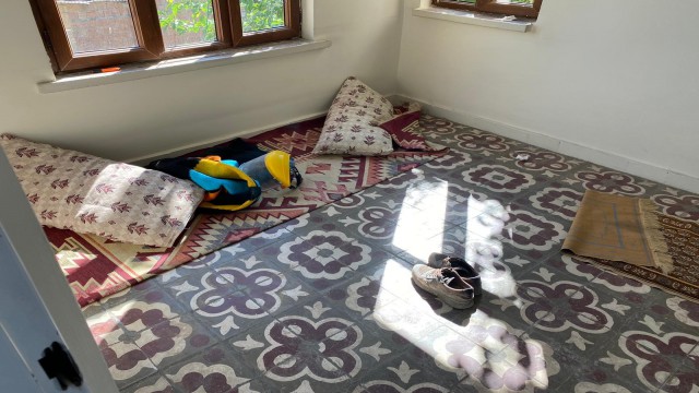 Diyarbakırda tarihi ev definecilerin hedefi oldu