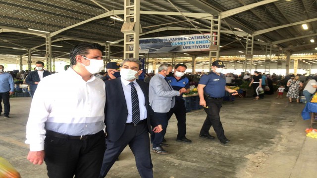 Döşemealtında kurulan pazar yerlerinde sıkı denetim