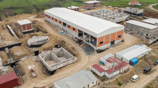 DSİnin Samsun 19 Mayıs Barajı Hattı ve Arıtma Tesisinde çalışmaları sürüyor