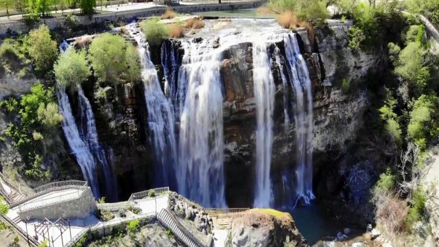 Dünyanın en yüksek 3. Şelalesi bu bayram boş kaldı