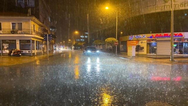 Düzceye 48 saatte 179,3 kilogram yağış düştü