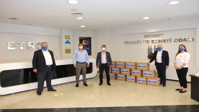 Edirne Ticaret ve Sanayi Odası AB Bilgi Merkezinden ihtiyaç sahiplerine destek