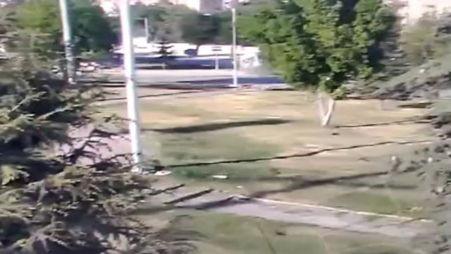 Elazığda 19 kişinin yaralandığı kaza güvenlik kamerasına yansıdı