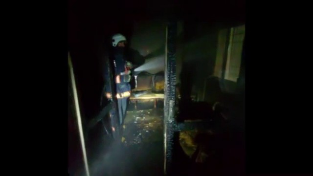 Elazığda ev yangını