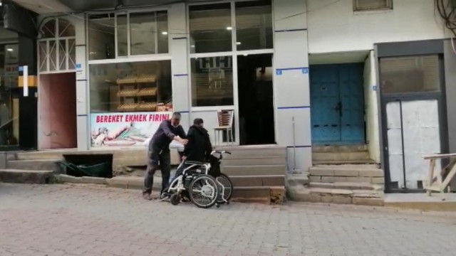 Engelli bireylerin dayanışması yürekleri ısıttı