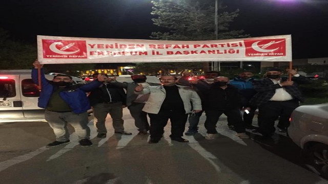 Erzurum Refahtan İsraile sert tepki