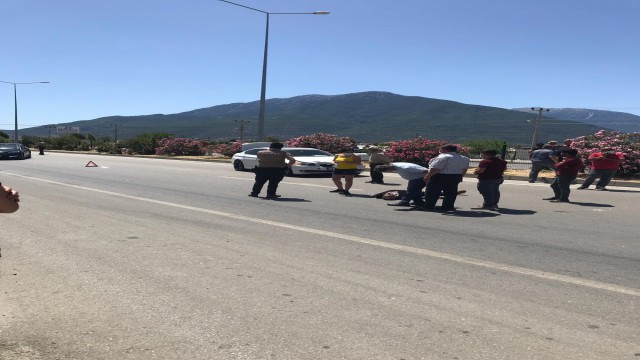 Fethiyede otomobilin çarptığı yaya hayatını kaybetti