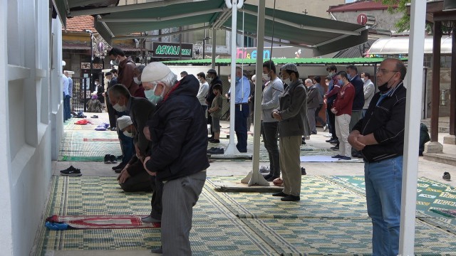 Filistin şehitleri için Kırklarelinde gıyabi cenaze namazı kılındı