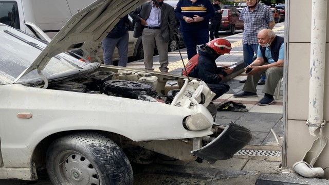 Fren yerine gaza basınca olanlar oldu