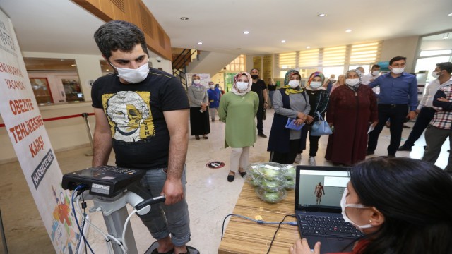 Gazianteplilerin vücut analizleri yapıldı