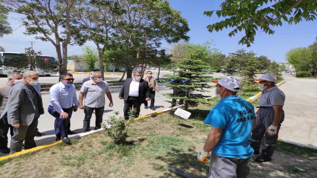 Genel Sekreter Çelikel ulaşım hizmetleri tesislerini gezdi