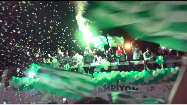 Giresunspora coşkulu karşılama