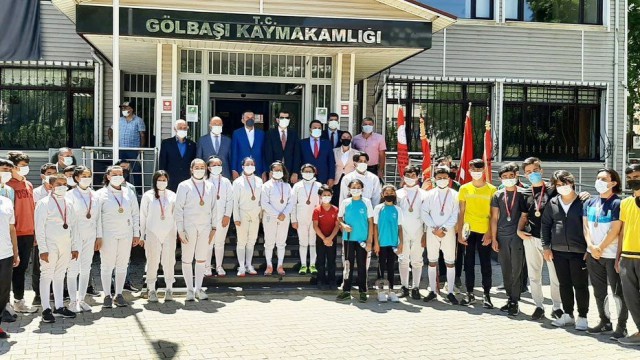 Gölbaşında 19 Mayıs Gençlik ve Spor Bayramı kutlandı