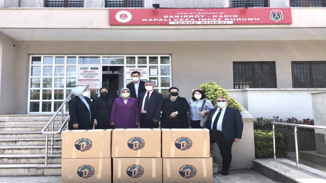 Gönül Elleri Çarşısından kadın mahkumlara Anneler Günü hediyesi