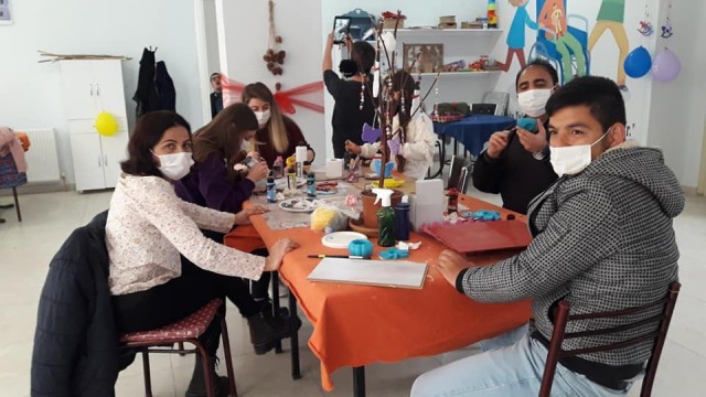 Haftalarını çevrimiçi kutladılar