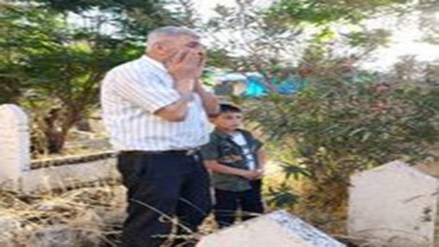 Halep kırsalında bayram namazı kılındı