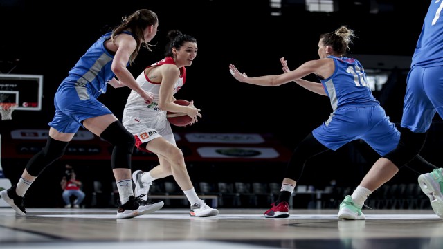 Hazırlık maçı: Türkiye: 58 - Rusya: 64