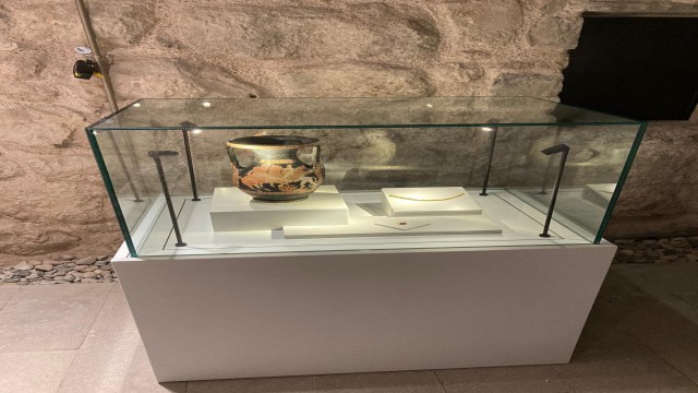 Heyecanlandıran kazıdan çıkanlar sergilenmeye başlandı