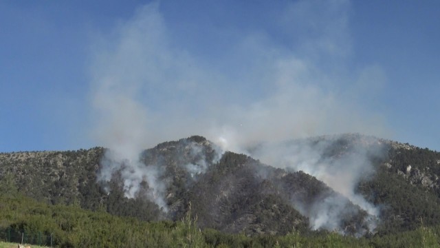 İki noktaya sıçrayan orman yangını kontrol altına alındı