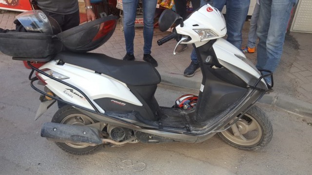 İki yıl önce çalınan motosiklet kovalamaca sonucu ele geçirildi