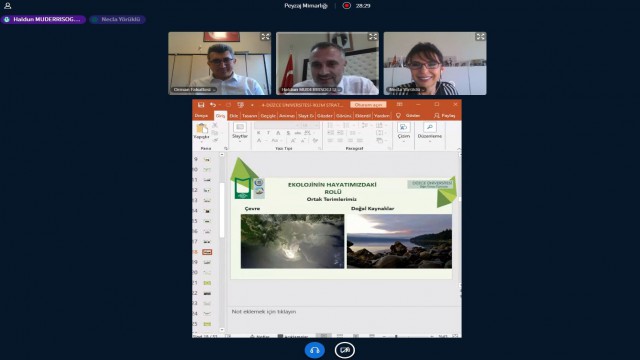 İklim değişikliği ile ilgili peyzaj mimarlığı stratejilerine dikkat çekildi