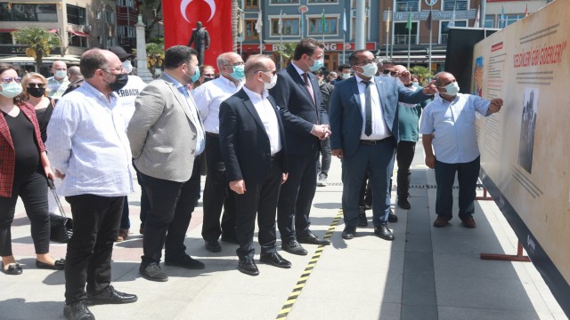 İlk Adımdan Son Kurşuna açık hava sergisi açıldı