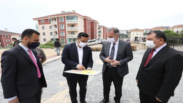 İnegöl Yeni Mahalle sokakları sil baştan yenileniyor