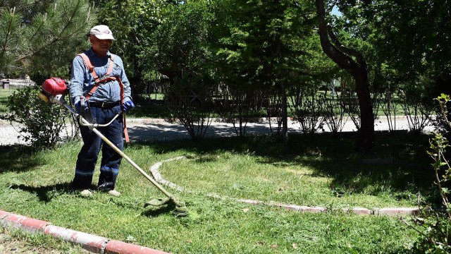 İscehisarda çevre düzenleme çalışmaları sürüyor
