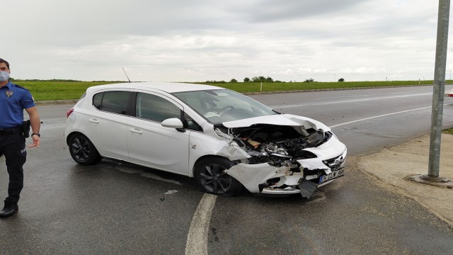 Işık ihlali kazaya sebep oldu: 2 yaralı
