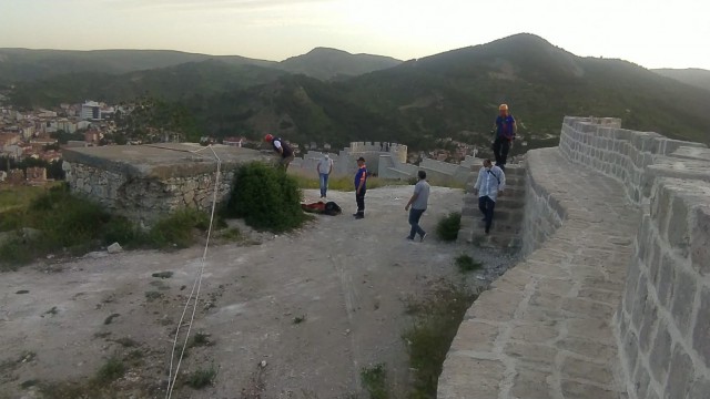 İskilip Kalesinden düşen şahsın kimliği belli oldu