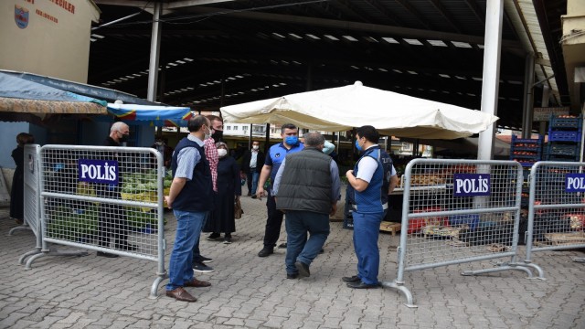 İskilipte sebze pazarı kuruldu