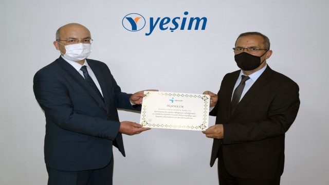 İŞKURdan Yeşime teşekkür belgesi