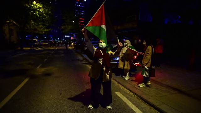 İstanbul'da Mescid-i Aksa eylemi