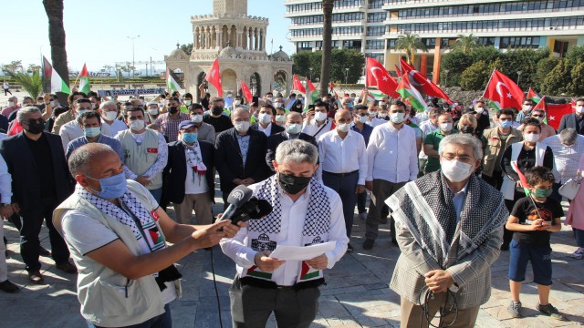 İzmirli STKlardan İsraile tepki