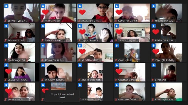 Jandarmadan, öğrencilere online trafik eğitimi